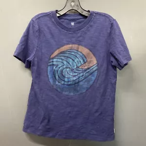 GAP Kids Boys Surf Life Graphic T-Shirt Sz S Blue Short Sleeve - Picture 1 of 6
