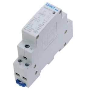 CHINT NCH8-20/11 Modular Din rail Household AC Contactor AC230V 20Amp 1NO+1NC - Imagen 1 de 6