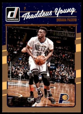 2016-17 Donruss Thaddeus Young Basketball Cards #96 - Image 1 of 2