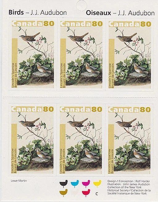 Canada, 2004 Booklet 292 John James Audubon's Birds - Image 1 of 1
