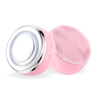 Facial Cleansing Brush  LED  TherapyDeep Cleaner  Face Skin Care Rejuvenation - Picture 1 of 8
