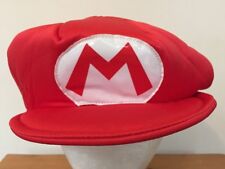 2013 Club Nintendo Super Mario Classic Mario M Red Polyester Foam Costume Hat