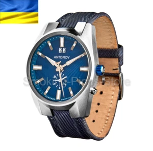 Ukrainian Brand KLEYNOD ANTONOV wristwatch Mens swiss mechanism An-178-2 UKRAINE - Picture 1 of 10