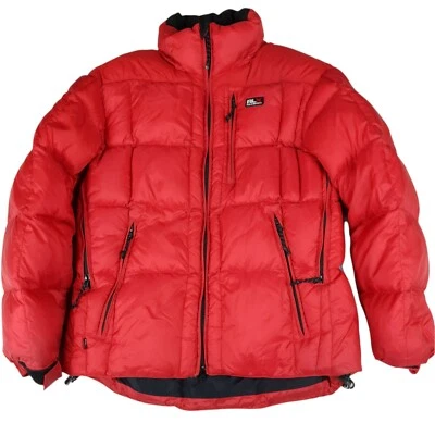 Abrigo chaqueta acolchada vintage RLX Polo deportivo rojo años 90 2000 para hombre talla pequeña Foto 1 de 4