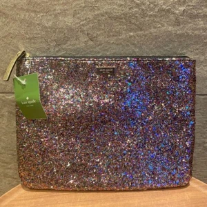 KATE SPADE Sequin Pochette Shoulder Small Bag 9.8 × 7.5 in from Japan NEW - Picture 1 of 7