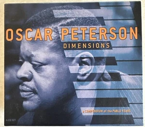 Oscar Peterson ‘Dimensions: A Compendium of the Pablo Years’ 4CD Box Set NM Cond - Picture 1 of 8