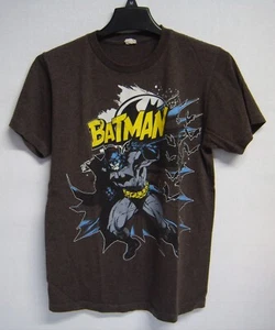 Vtg Batman DC Comics Pacific Short Sleeve Crew Neck T-Shirt Kids Large Superhero - Picture 1 of 7