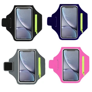 Armband Phone Storage Bag with Zipper Pocket Wear Resist Running Cycling Bag - Zdjęcie 1 z 24