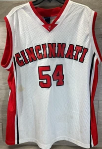 Cincinnati Bearcats Team NCAA Basketball Jersey Champs Stitched SZ LARGE - Picture 1 of 11