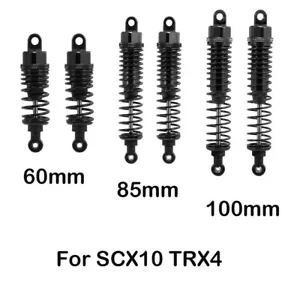 2PC 60/85/100mm Metall Stoßdämpfer Dämpfer Für 1/10 RC Auto SCX10 TRX4 D90 - Bild 1 von 15