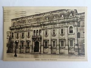 LECCE - FACCIATA DEL SEMINARIO - F.P. VIAGG. NEL 1938 PER RAVENNA - Foto 1 di 2