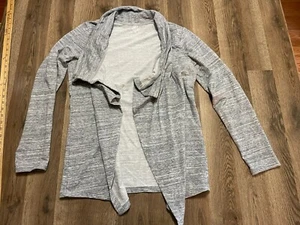 Danskin Sweater, Women's Size XL, Gray, Open Cardigan, Long Sleeve - Picture 1 of 9
