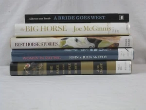 Horse Stories 5 book lot Women in Racing, Bride Goes West.. G/G+ - Bild 1 von 5