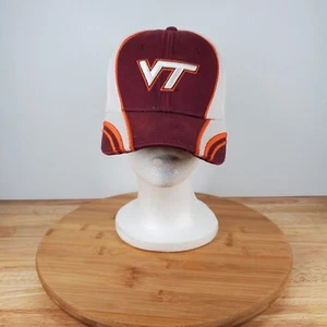 Virginia Tech Hokies Breathable Baseball Hat Embroider Logo Tri Color Youth OSFM - Picture 1 of 8