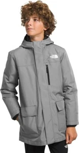The North Face North Jacket Kids 2XL Gray Insulated Hooded Triclimate APP2822 - Picture 1 of 10