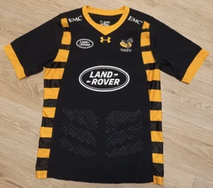 2016/17 London Wasps Rugby Pro-Fit Shirt Trikot Heat Gear Land Rover Größe 2XL. - Bild 1 von 10