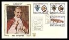 Mayfairstamps Vatikan FDC 1979 Papstwappen Combo Ansicht St. Peters erster Tag Cover a