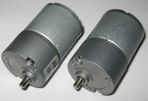 2 X 85 RPM Heavy Duty 12 V DC Gearhead Motor - 1500 g-cm Torque - Short Shaft - Picture 1 of 6