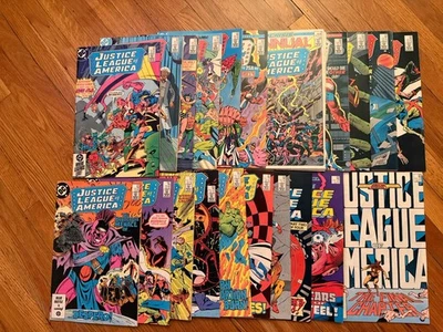 JUSTICE LEAGUE AMERICA #258-261 + more! LOT JLA Detroit last issues! - Image 1 of 4
