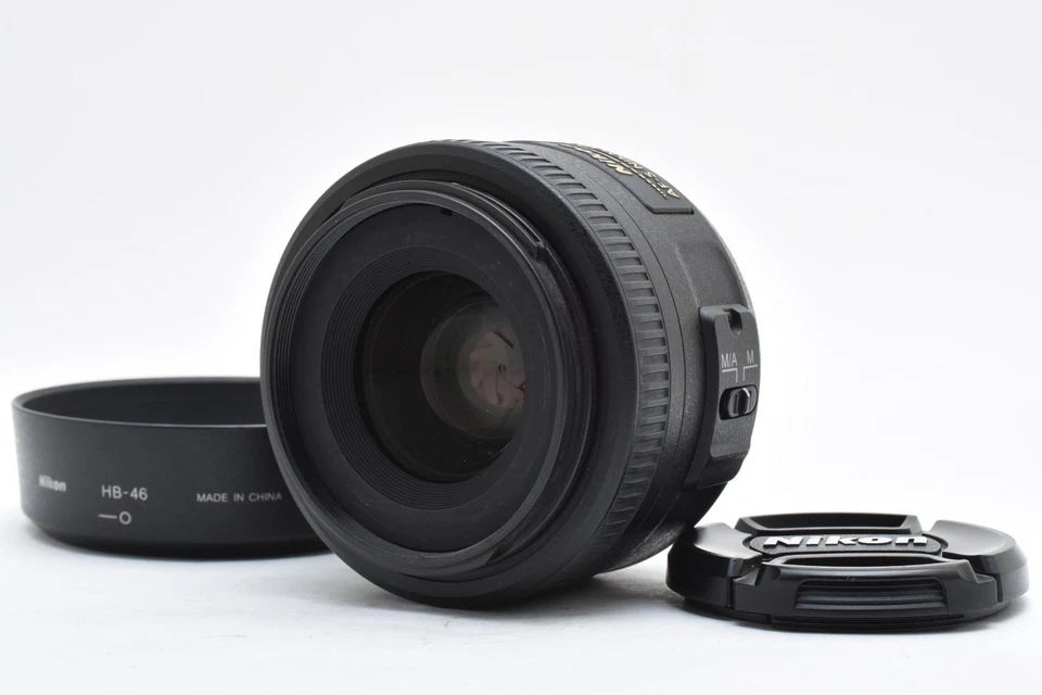 Nikon AF-S DX NIKKOR 35mm f/1.8G lente gran angular con tapa [Excelente] de... - Imagen 1 de 4