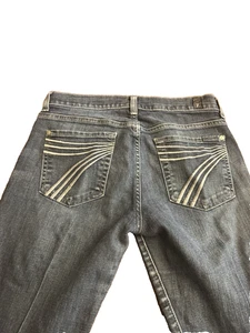 Pantalones de mezclilla Seven 7 For All Mankind Dojo para mujer 27 con defectos - Imagen 1 de 16