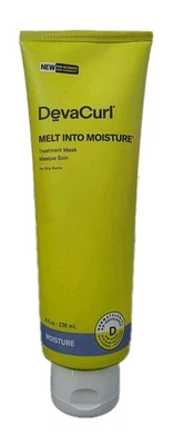 Máscara de tratamento de umidade DevaCurl Melt Into da DevaCurl para unissex - Máscara de 8 oz - Imagem 1 de 2