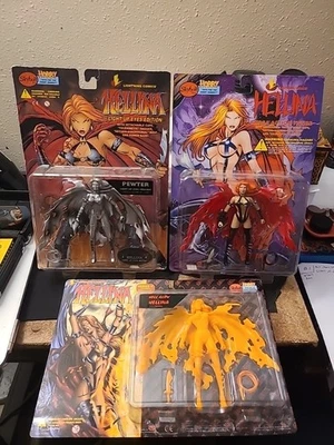 Figura de acción Lightning Comics Hellina Hell Glow Hellina, peltre y mega Foto 1 de 4