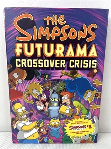 The Simpsons Futurama Crossover Crisis With Reprint Of Simpsons Comic #1 EUC - Picture 1 of 9