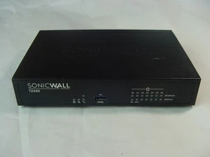 SONICWALL TZ400 FIREWALL INTERNET APPLIANCE - NO POWER CORD INCLUDED - Afbeelding 1 van 5