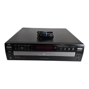 JVC XL-FZ 258 CD Player Compact 5 Disc Automatic Changer WORKS GREAT NO REMOTE - Picture 1 of 22