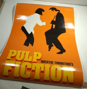 Póster de película de ficción Pulp danza minimalista sin marco 23" X 16" como está - Imagen 1 de 14