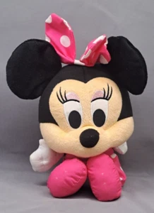 Minnie Mouse Disney Plush Pink Polka Dot Dress 11" Fisher Price ***NOT WORKING** - Picture 1 of 5
