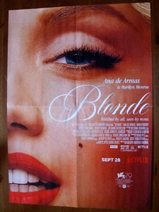 BLONDE POSTER DE MAGAZINE 40 X 54 CM - Picture 1 of 1