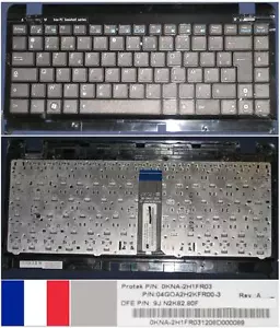 Keyboard AZERTY French ASUS 1201HA-B 0KNA-2H1FR03 04G0A2H2KFR00-3 9J.N2K82.80F - Picture 1 of 1
