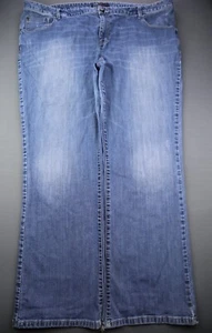 Para mujer Mossimo Premium 2009 bota de mezclilla corte altura media elástica talla 22W (45x31) - Imagen 1 de 8