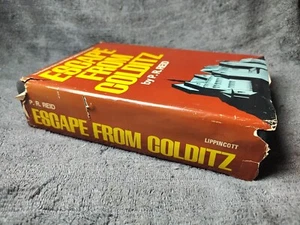1953 Escape From Colditz 2 in 1 HC P.R Reid WWII German Castle POW Prison Tunnel - Picture 1 of 20