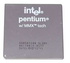 Intel Pentium MMX 200 SL2RY Socket 7