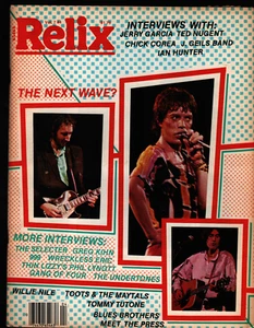 Relix Music Magazine August 1980 Mick Jagger Jerry Garcia 041521ame - Imagen 1 de 2