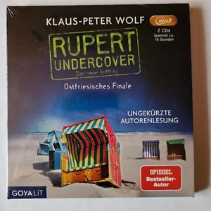 Rupert Undercover -Der neue Auftrag von Klaus-Peter Wolf, 2mp3-CDs, NEU; OVP - Imagen 1 de 2