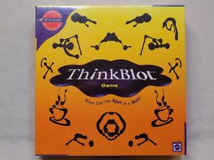 NEW ThinkBlot Board Game Mattel Spot in a Blot SEALED Adult Fun Night Pictures
