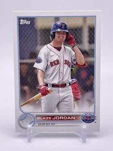 Blaze Jordan 2022 Topps Pro Debut Base Set #PD-115 Salem Red Sox - Bild 1 von 1