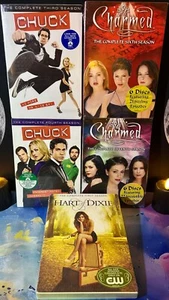 Mixed DVD Lot Hart of Dixie Season 1 Chuck Season 3 4 Charmed Season 6 7 New DVD - Picture 1 of 3