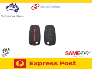 Silicone Car Remote Key Fob Cover For Ford Ranger Raptor 2018 2024 Red 2 button - Picture 1 of 5