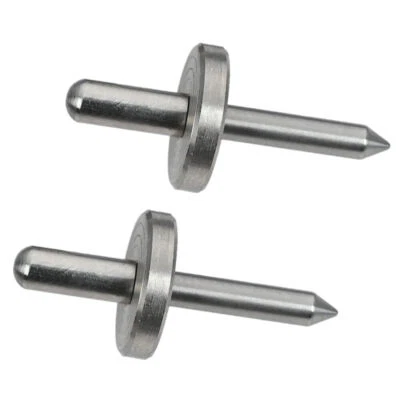 MARKENLOS 2X Plattenspieler Staubschutz Scharnier Stifte für Thorens TD-160 TD-145 TD-165