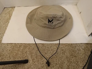 Cappello unisex a secchiello Mission Khaki Cooling UPF 50 tesa larga Boonie con coulisse - Foto 1 di 6