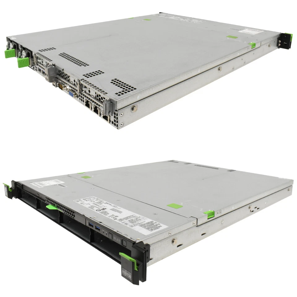 Fujitsu RX1330 M2 Server 1x E3-1220 V5 QC 3,00 GHz 32 GB PC4 RAM 4x LFF 3,5" - Bild 1 von 4