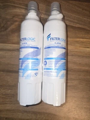 New 2 Pack Filter Logic FL-RF20  For LG Filters LT800P, LT800PC, ADQ73613401 - Image 1 of 3
