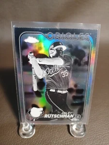 2024 Topps Chrome Adley Rutschman Negative Refractor - Picture 1 of 2