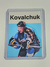 Ilya Kovalchuk Artist Signed Hockey Art Card 2/10