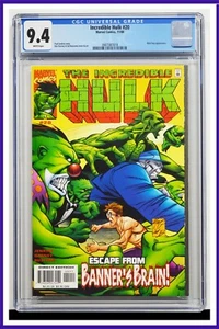 Incredible Hulk #20 CGC Bewertung 9.4 Marvel Oktober 2000 weiße Seiten Comic Buch. - Bild 1 von 2